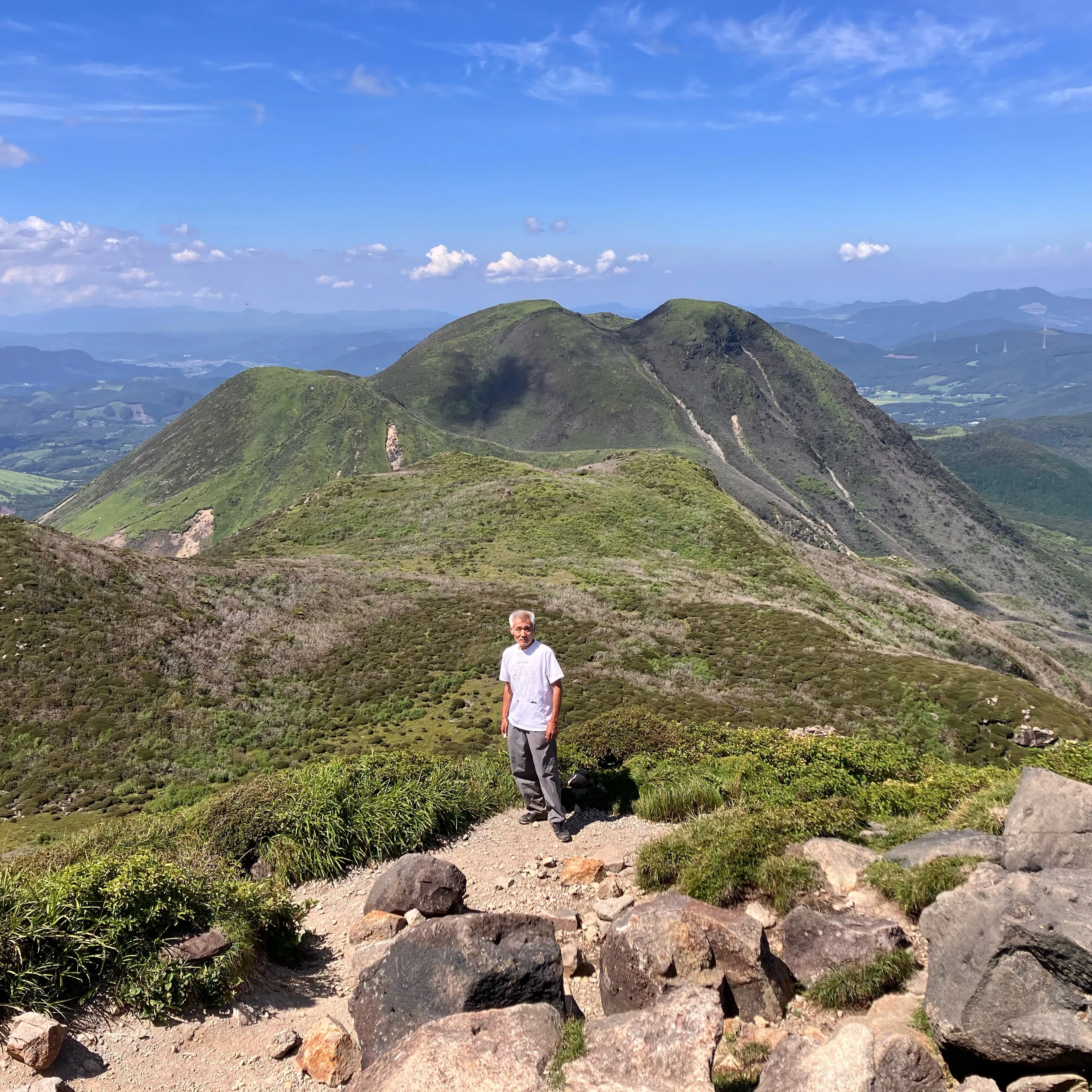 九州の屋根 くじゅう連山を象徴する天狗ヶ城〜中岳⛰️